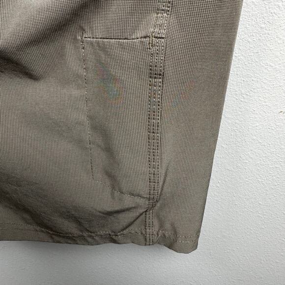 O'Neill Crossover Hybrid Shorts Cargo Pockets Stretch Hyperdry Dark Khaki 38 - Picture 6 of 15